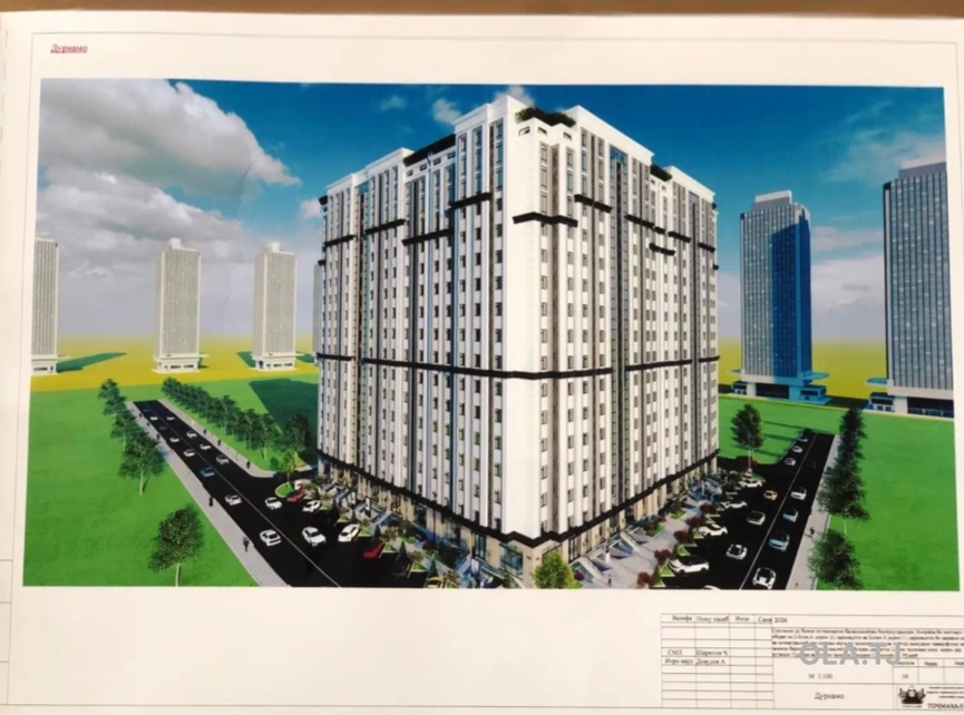 3 комнатная квартира, 2 этаж, 64 м²