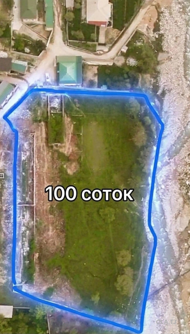 Земельный участок с постройкой на продажу, 100 соток