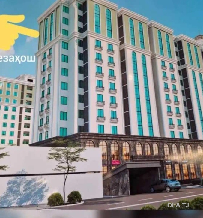 2 комнатная квартира, 11 этаж, 74 м²
