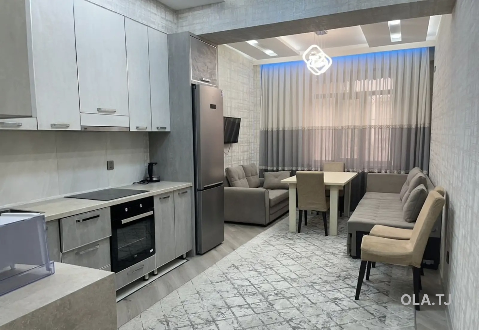 1 комнатная квартира, 9 этаж, 70 м²
