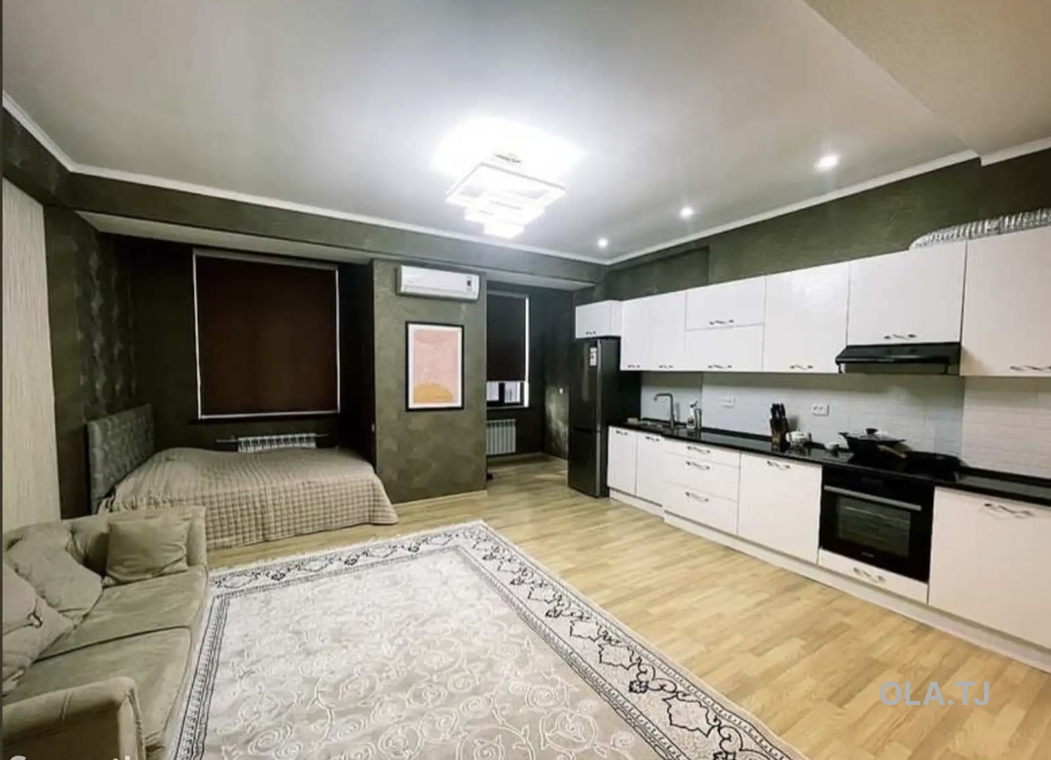 1 комнатная квартира, 8 этаж, 60 м²