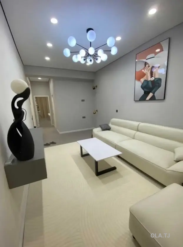 2 комнатная квартира, Цокольный этаж, 55 м²