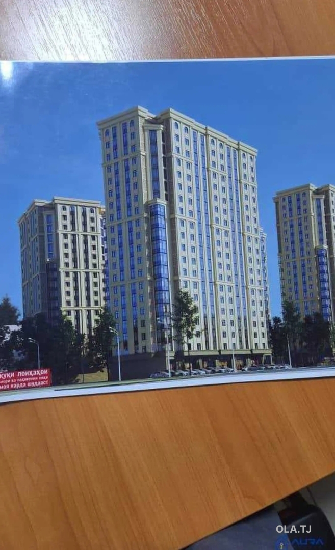 2 комнатная квартира, 18 этаж, 80 м²
