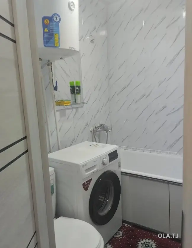 2 комнатная квартира, 2 этаж, 55 м²
