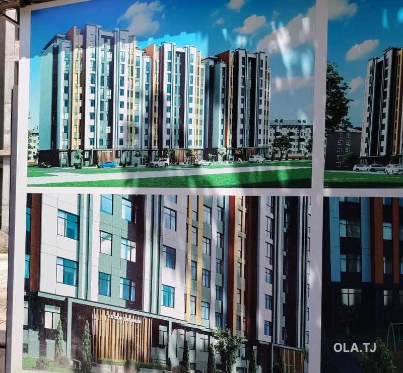 1 комнатная квартира, 8 этаж, 48 м²
