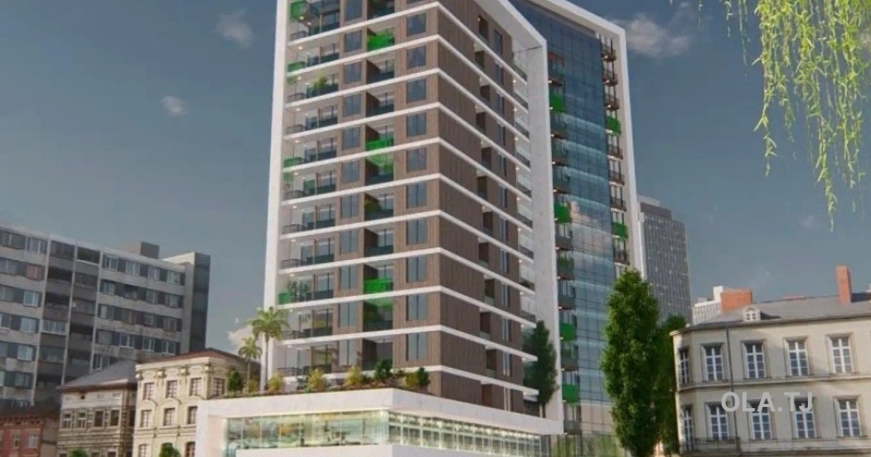 1 комнатная квартира, 8 этаж, 57 м²