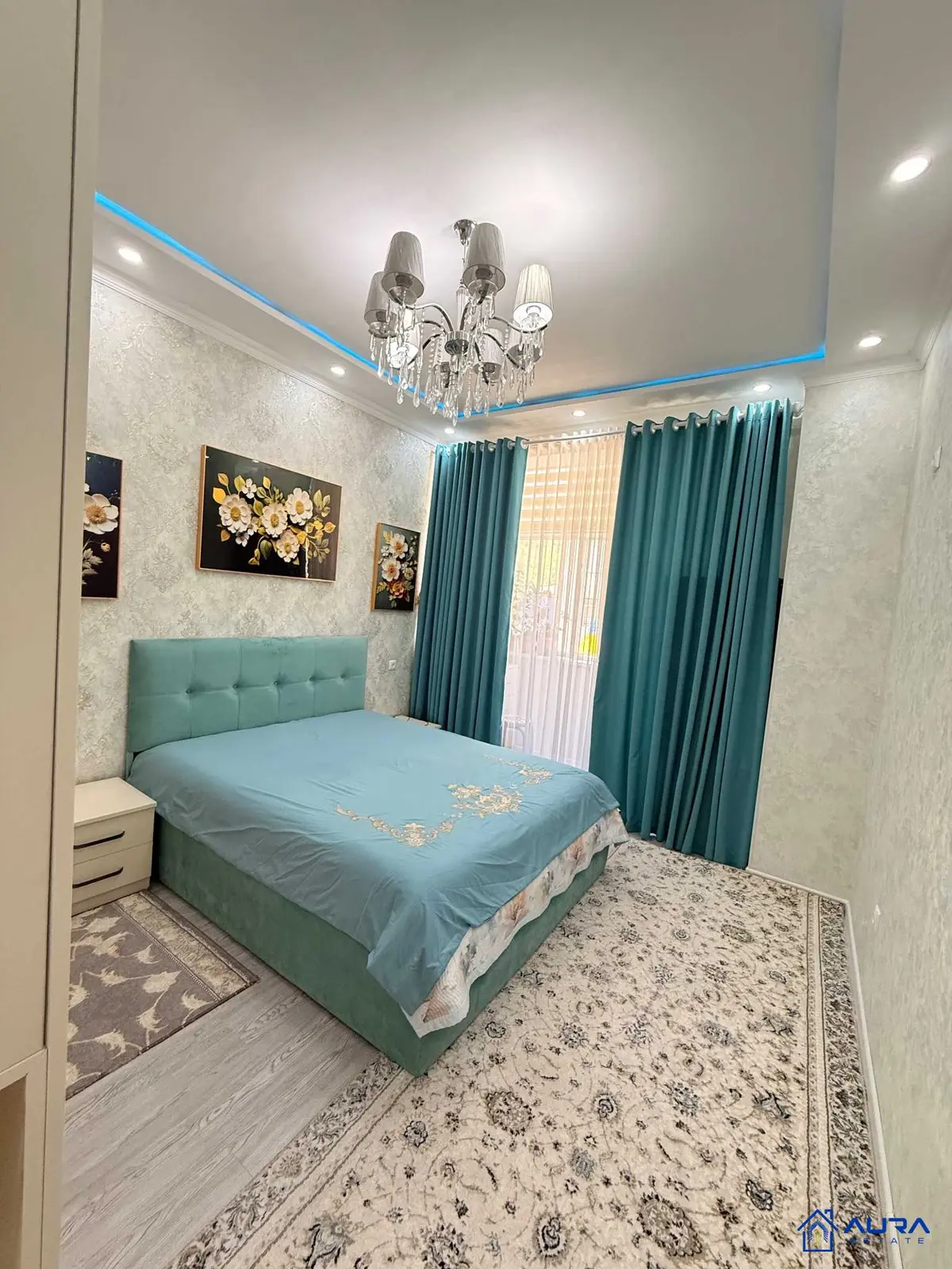 2 комнатная квартира, 2 этаж, 58 м²