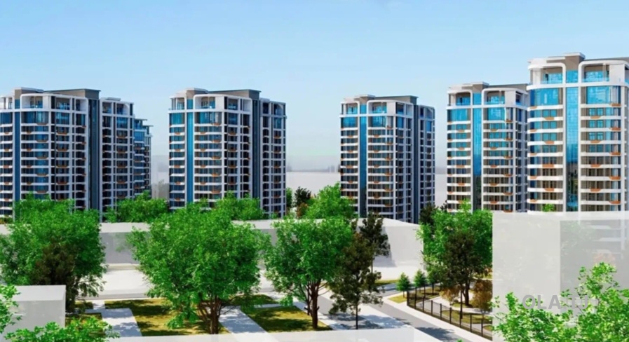 2 комнатная квартира, 16 этаж, 61 м²