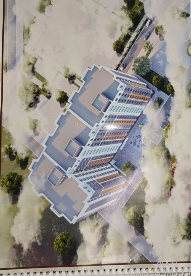1 комнатная квартира, 7 этаж, 52 м²