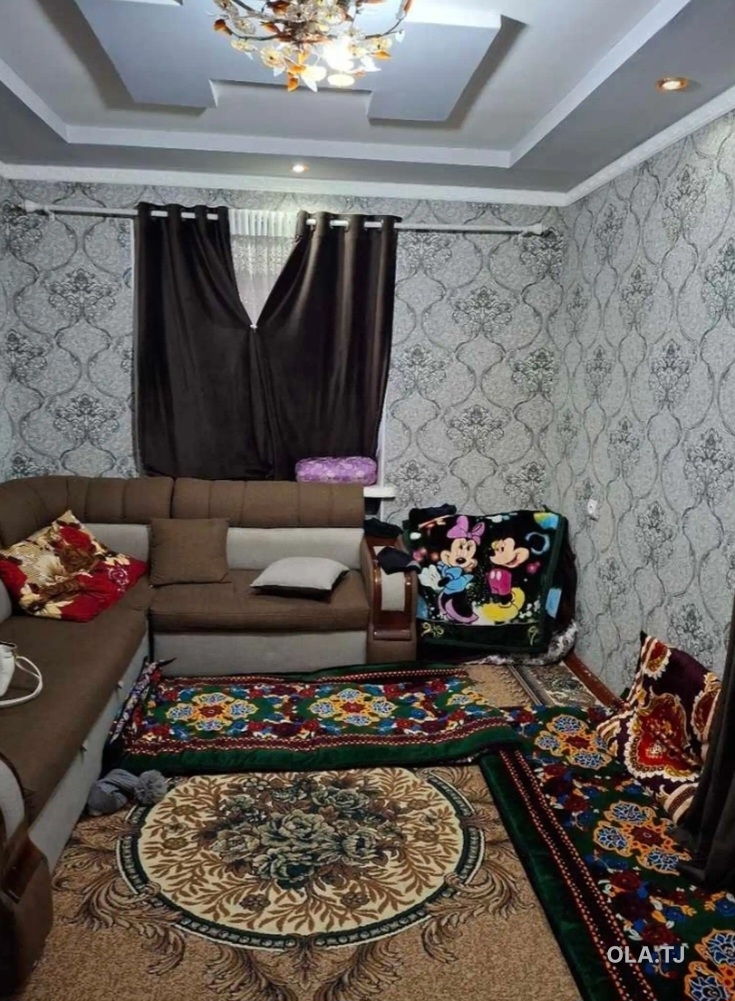 2 комнатная квартира, 1 этаж, 45 м²