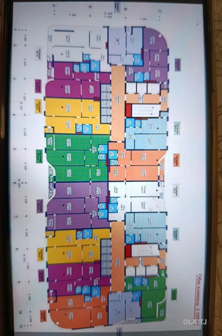 6 комнатная квартира, 9 этаж, 250 м²
