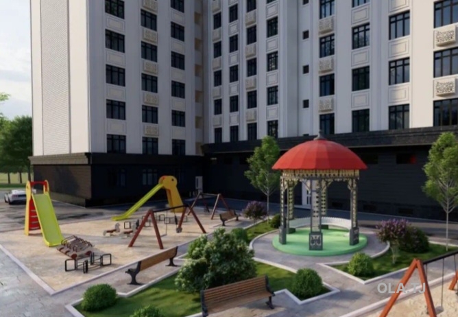 1 комнатная квартира, 10 этаж, 53 м²