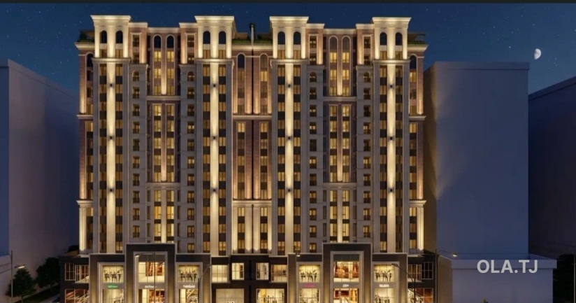 1 комнатная квартира, 12 этаж, 52 м²