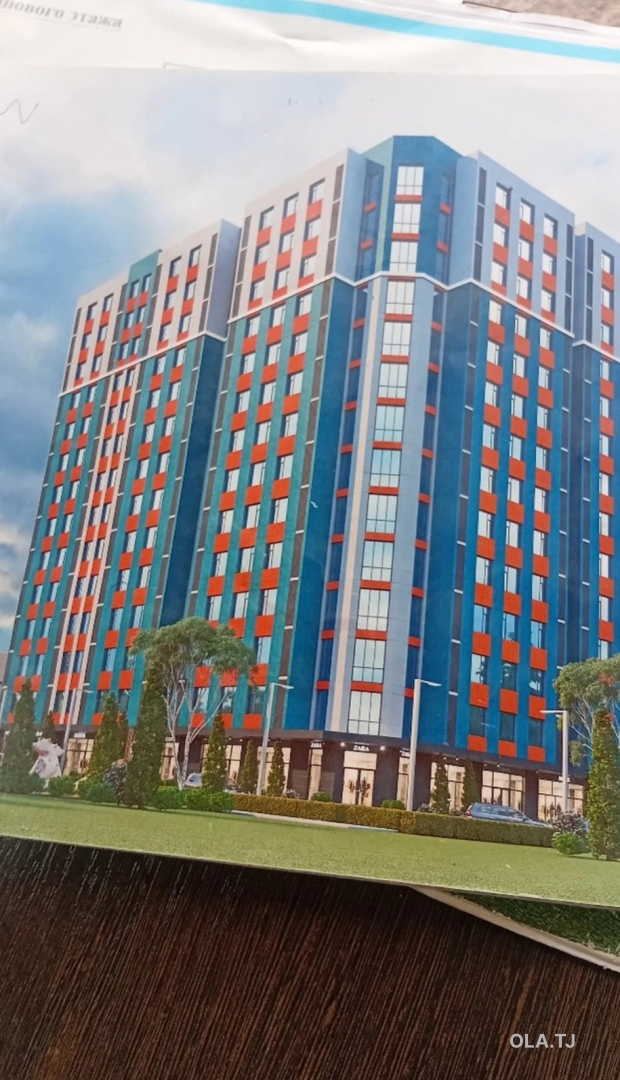 3 комнатная квартира, 2 этаж, 96 м²