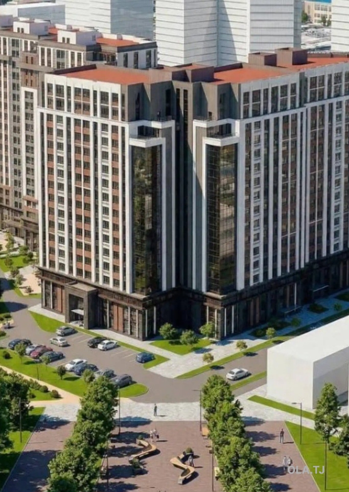 1 комнатная квартира, 10 этаж, 48 м²