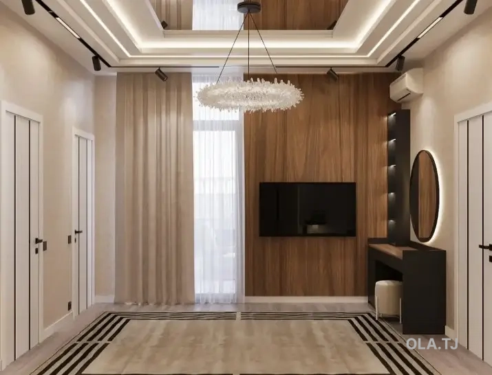 1 комнатная квартира, 9 этаж, 78м²