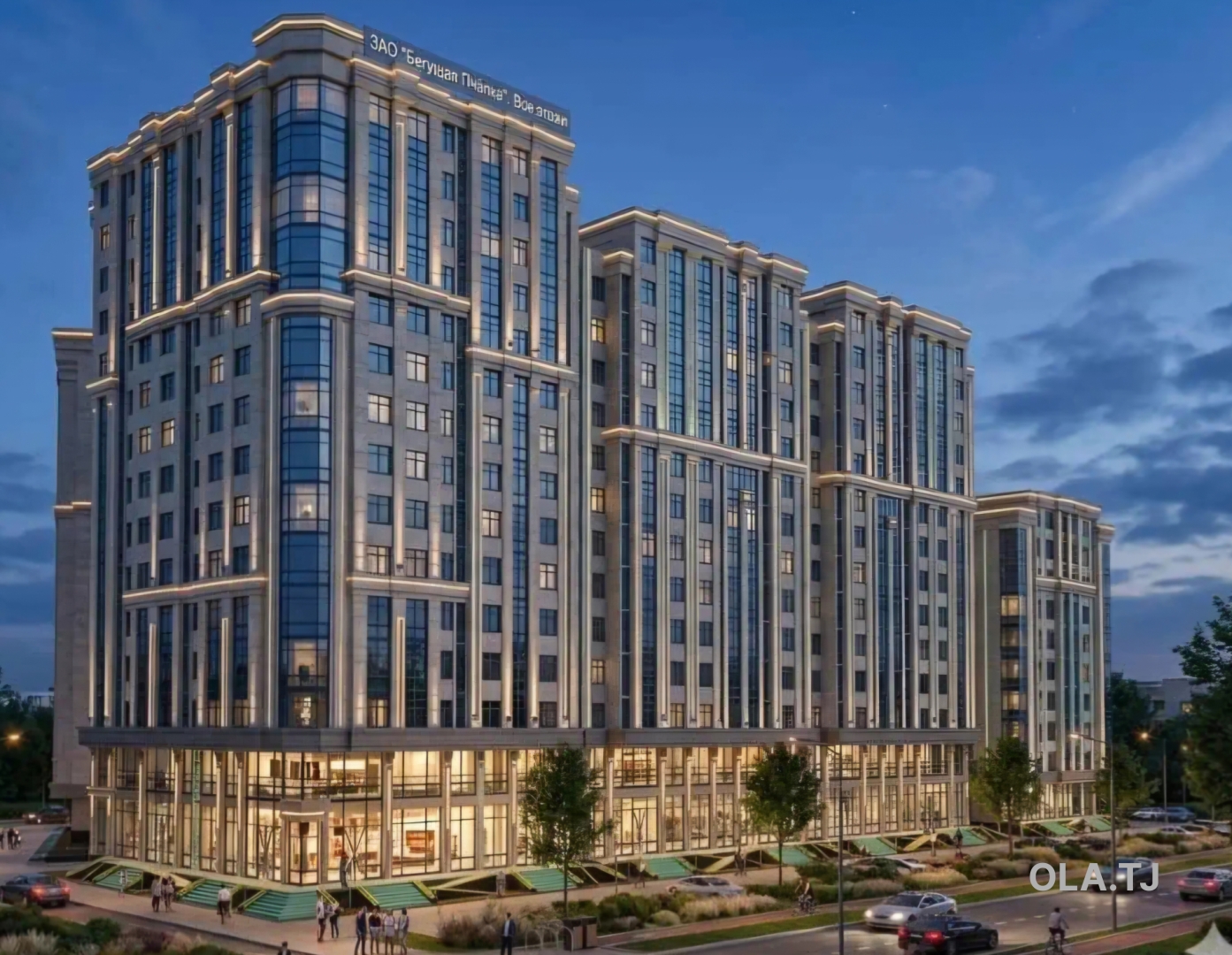 2 комнатная квартира, 3 этаж, 52 м²