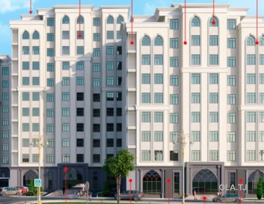 2 комнатная квартира, 5 этаж, 82 м²