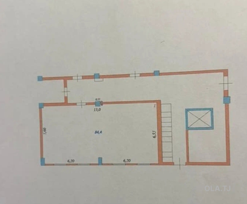Помещение под свободное назначение, 85м², 33 мкр