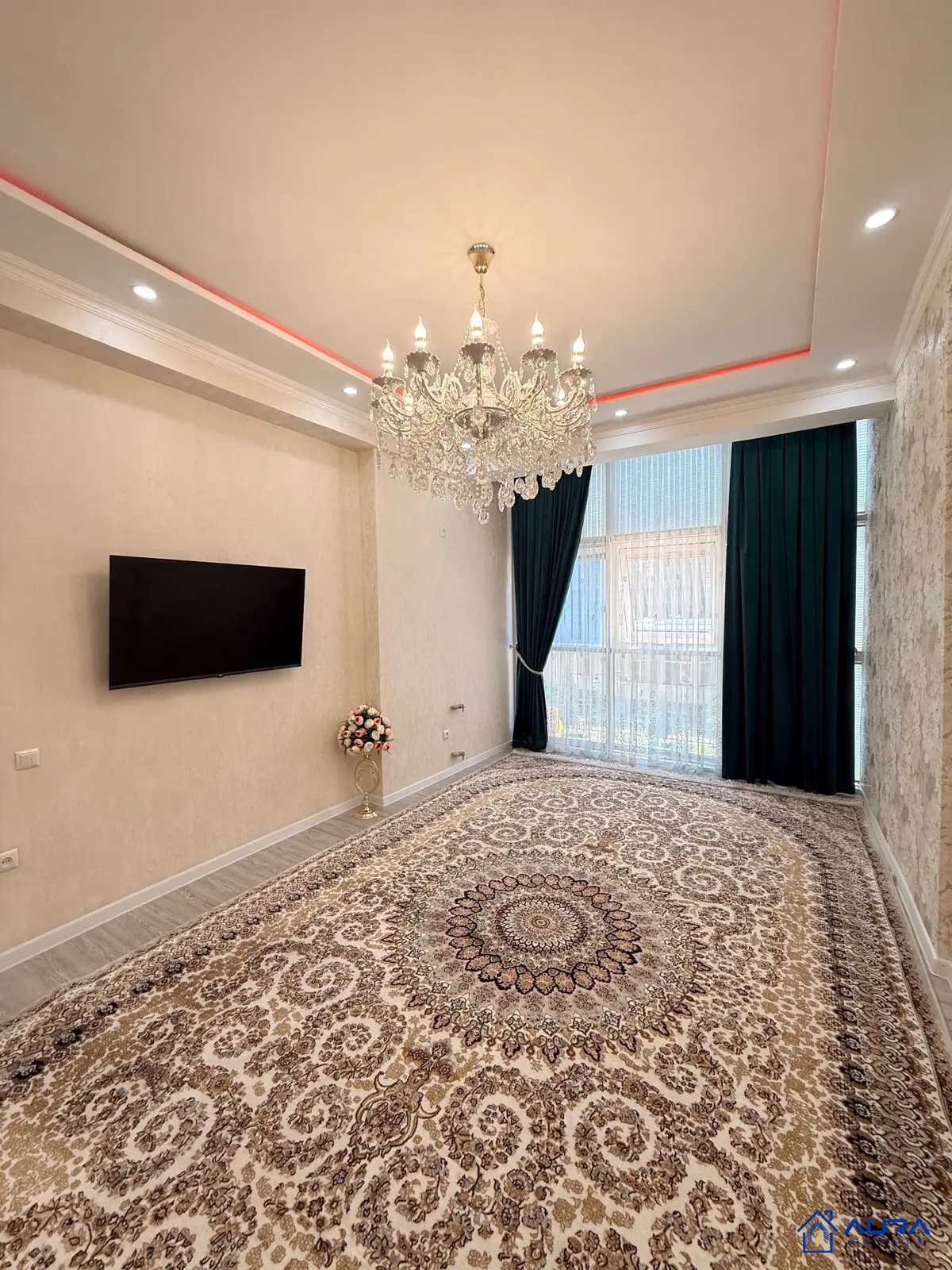 2 комнатная квартира, 2 этаж, 58 м²