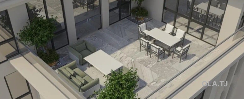 1 комнатная квартира, 2 этаж, 50 м²