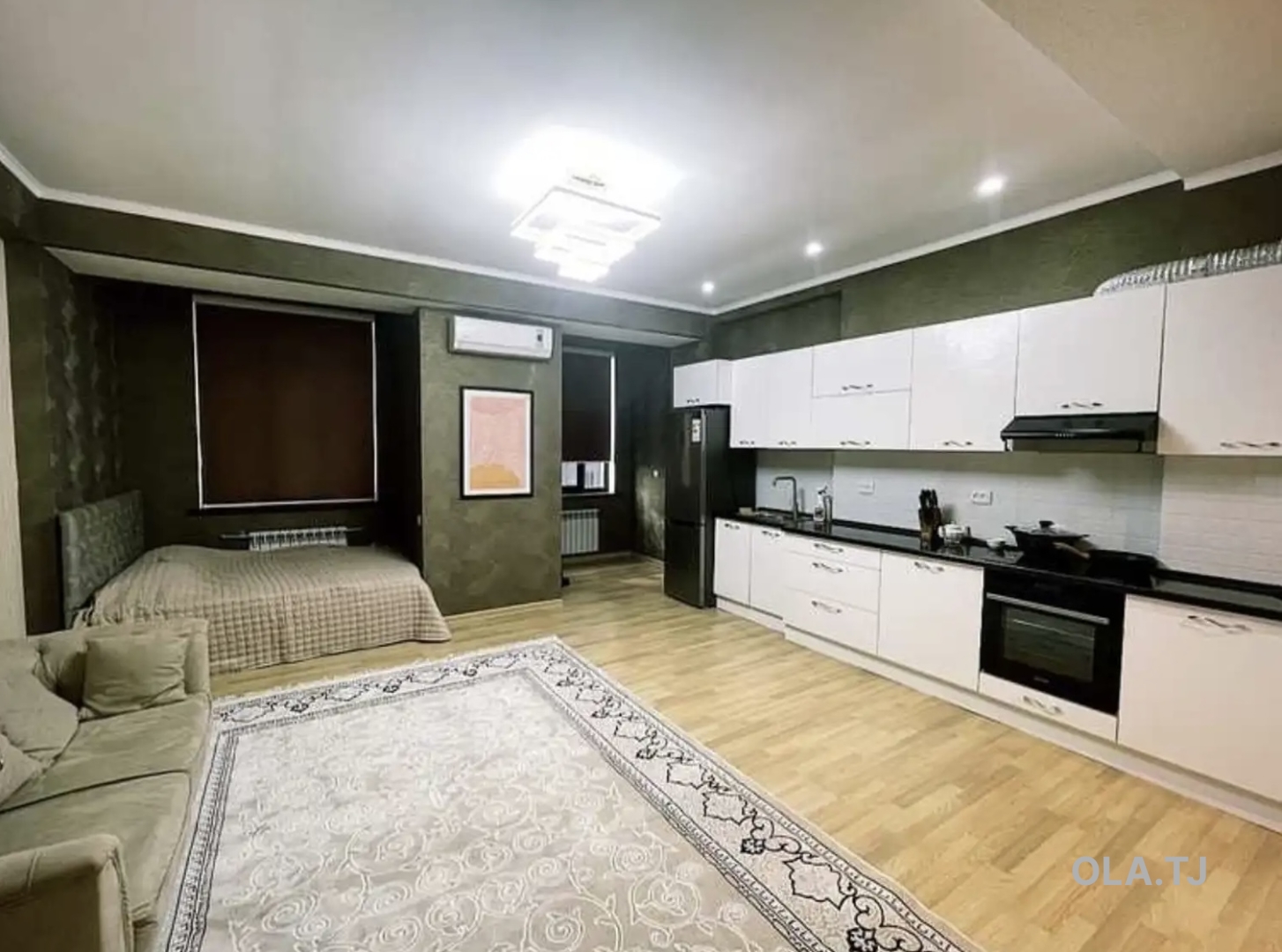 1 комнатная квартира, 8 этаж, 60 м²