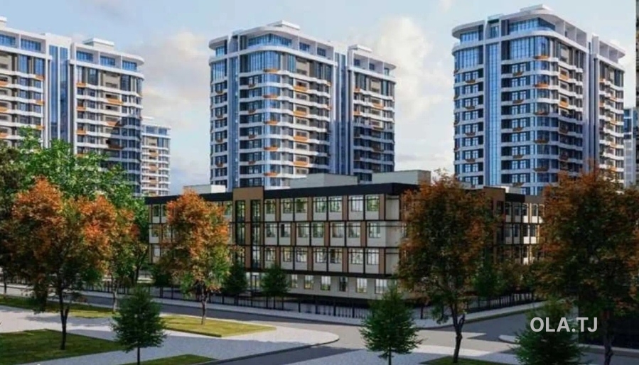 1 комнатная квартира, 9 этаж, 48 м²