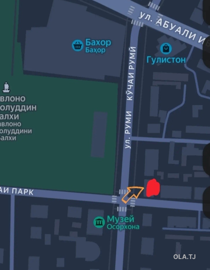 3 комнатная квартира, 2 этаж, 60 м²