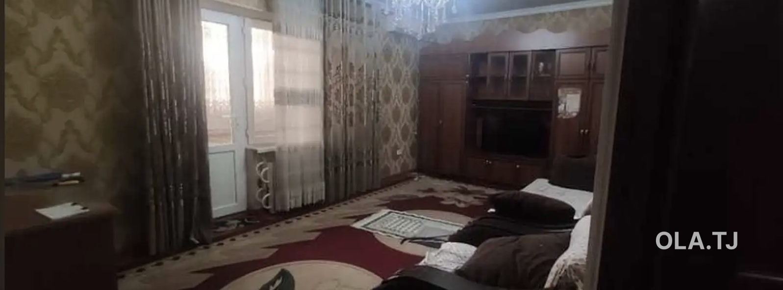 1 комнатная квартира, 3 этаж,