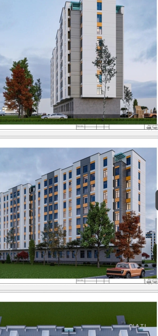 1 комнатная квартира, 4 этаж, 43 м²