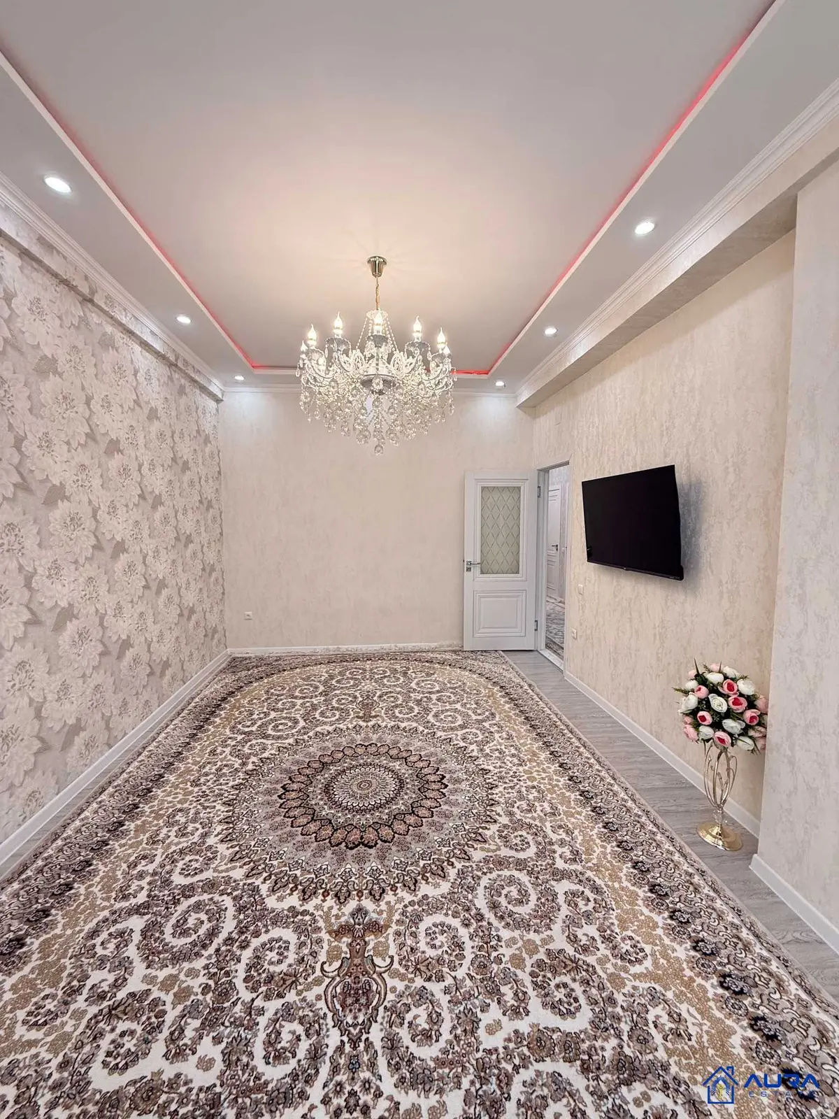 2 комнатная квартира, 2 этаж, 58 м²