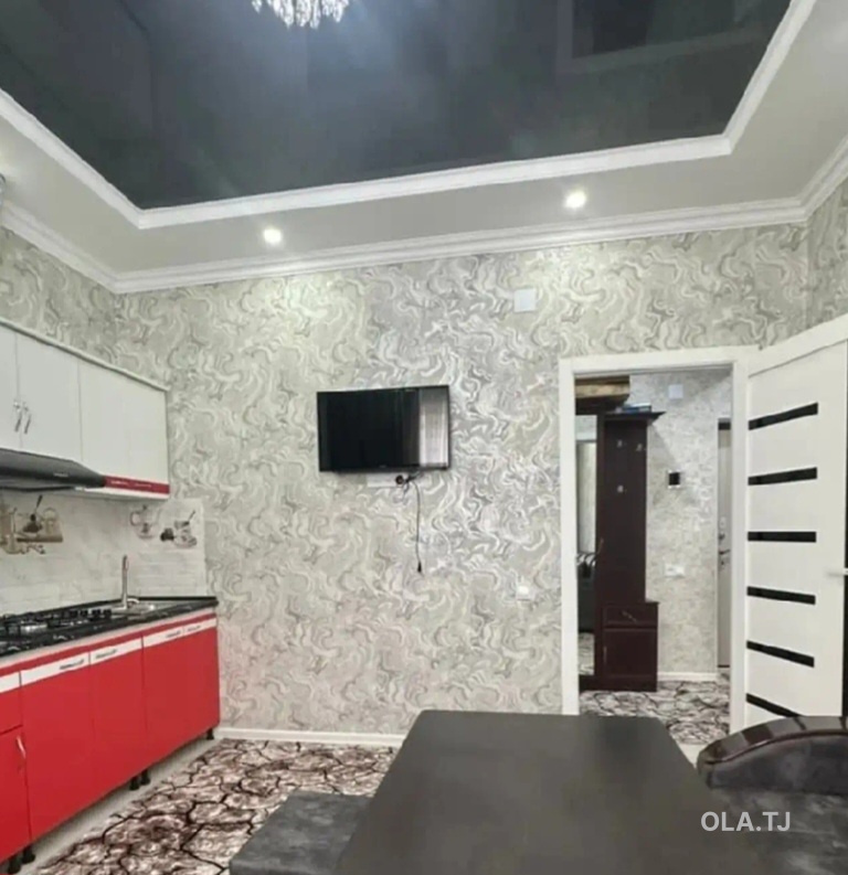 1 комнатная квартира, Цокольный этаж, 48 м²