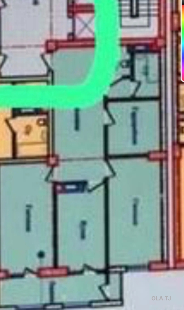 3 комнатная квартира, 9 этаж, 126 м²