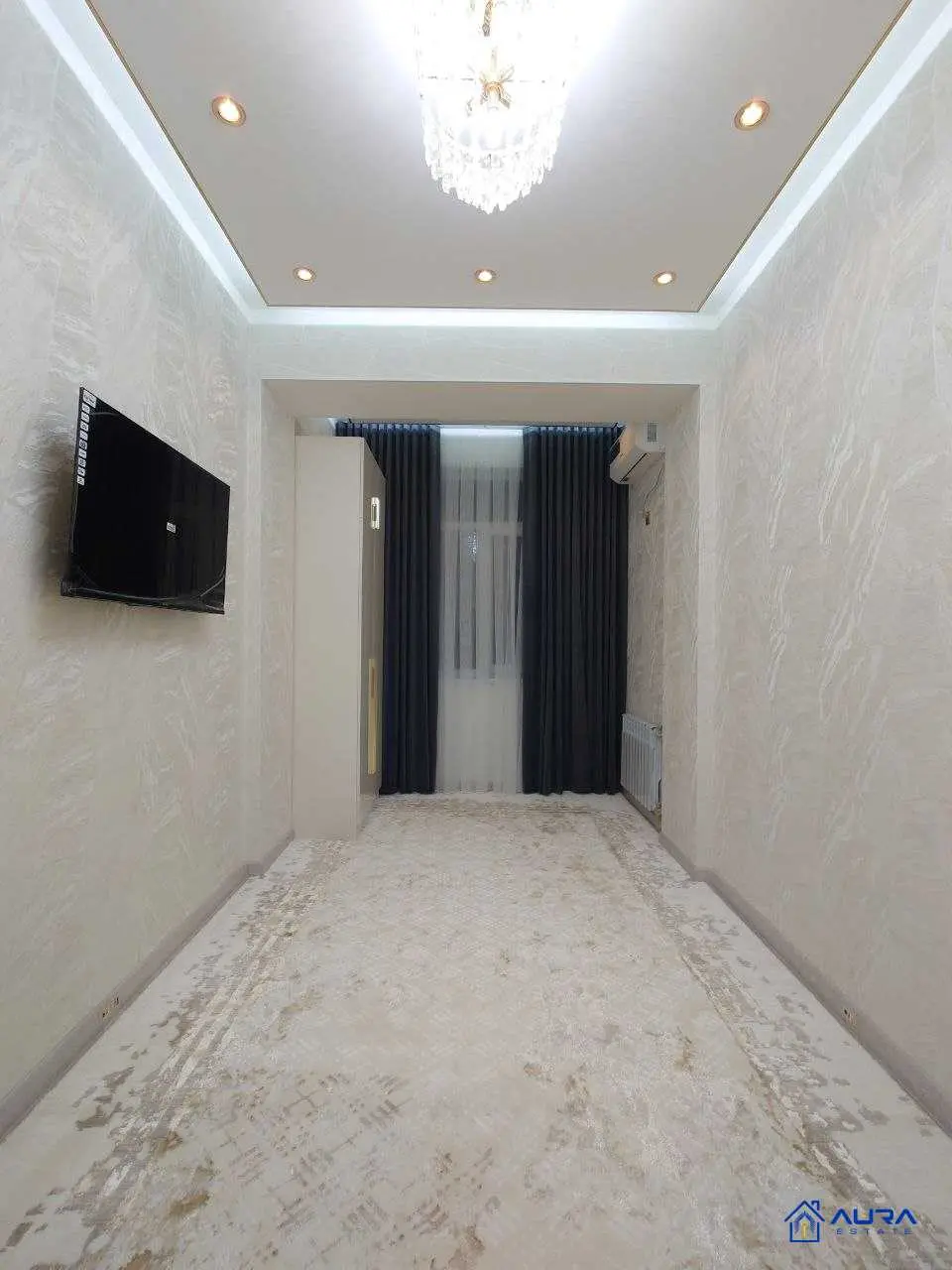 3 комнатная квартира, 13 этаж, 91.5 м²