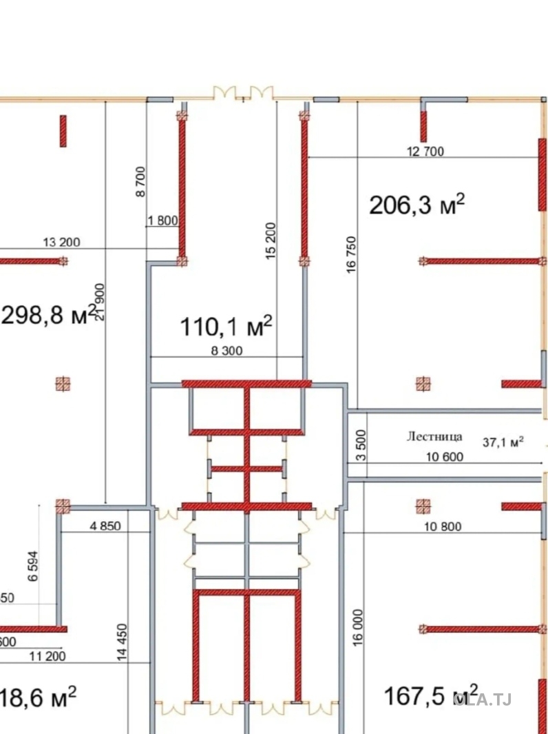 Помещение под свободное назначение, 110м², 102 мкр