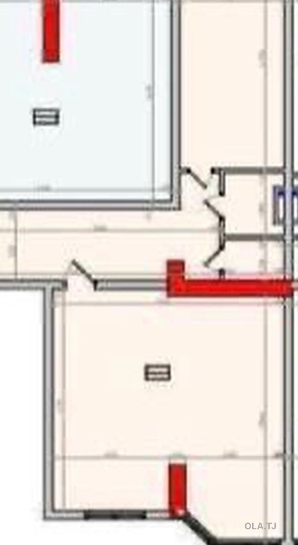 2 комнатная квартира, 12 этаж, 84 м²