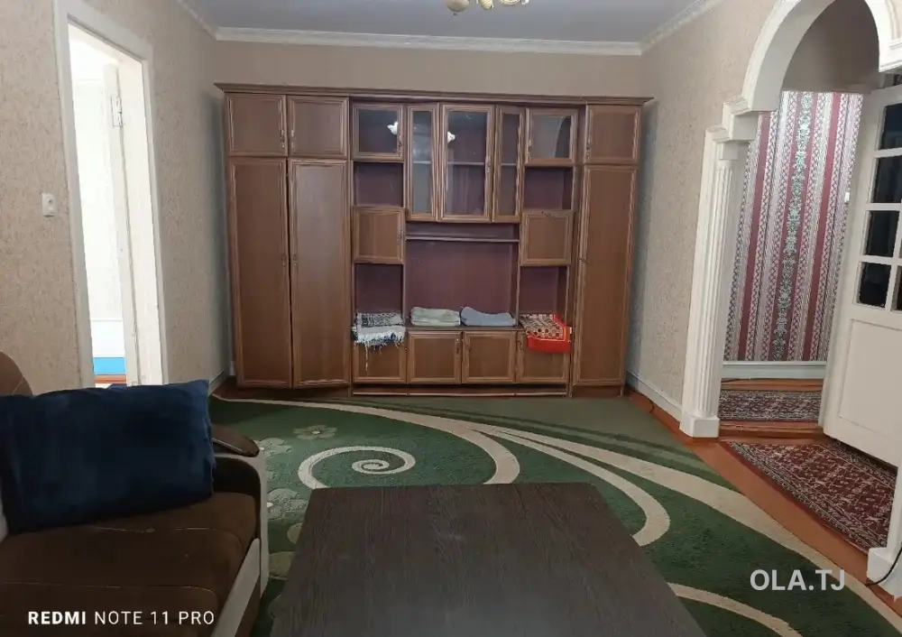 2 комнатная квартира, 3 этаж, 60 м²