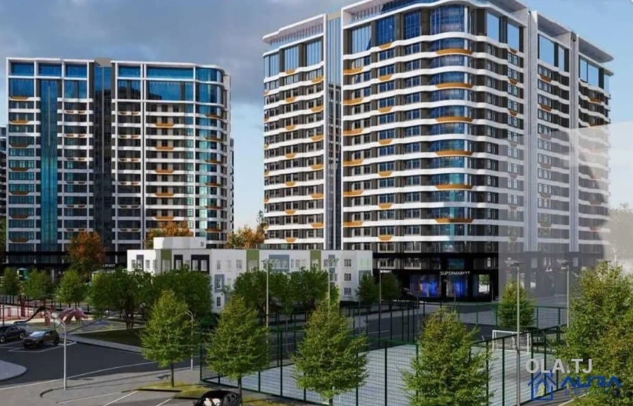 2 комнатная квартира, 7 этаж, 75 м²