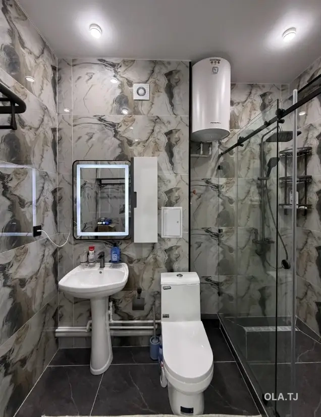 2 комнатная квартира, 12 этаж, 54 м²