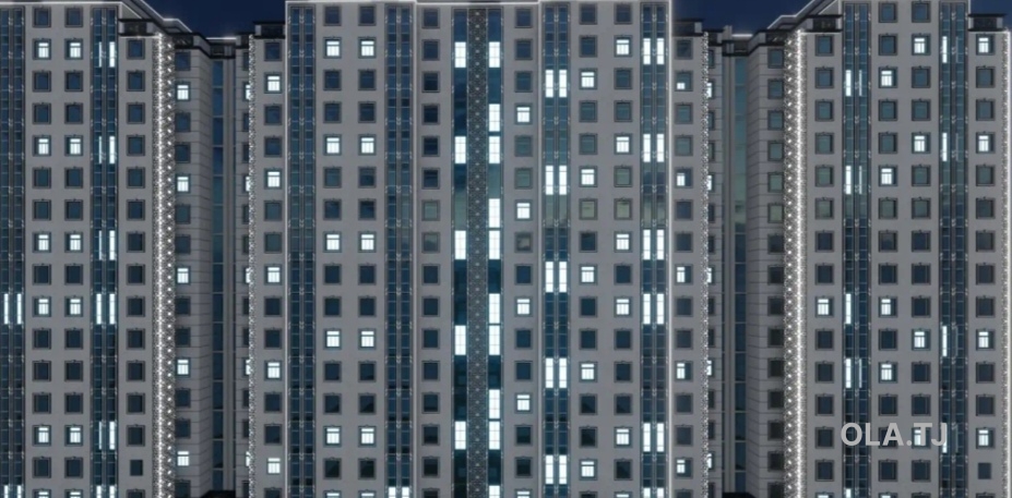 1 комнатная квартира, 3 этаж, 45 м²