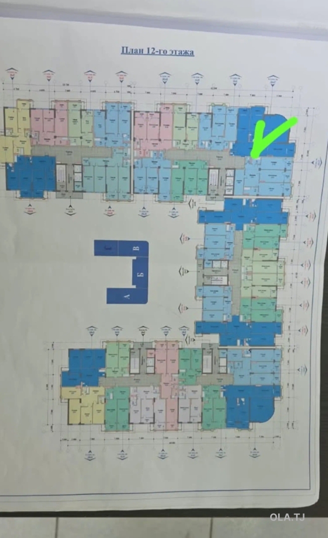 3 комнатная квартира, 10 этаж, 160 м²