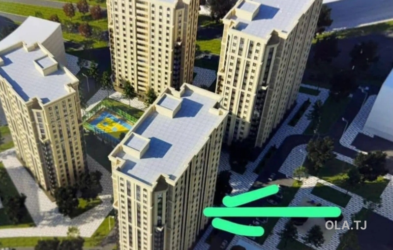 2 комнатная квартира, 9 этаж, 97 м²