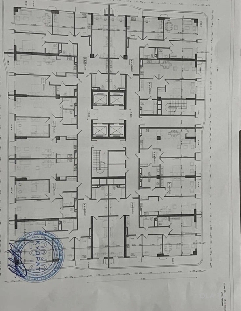 3 комнатная квартира, 12 этаж, 150 м²