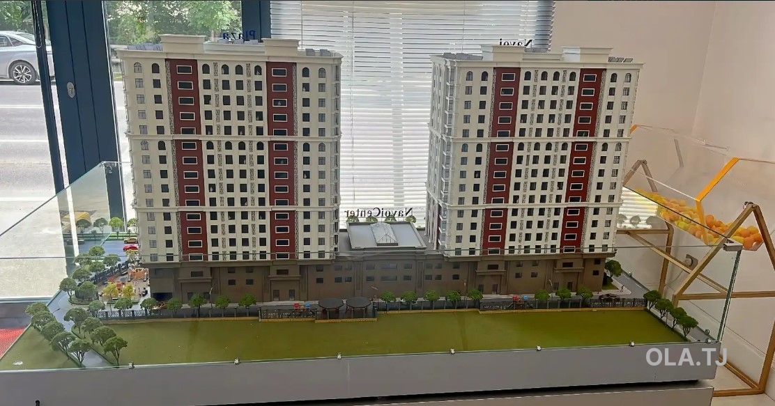 1 комнатная квартира, 12 этаж, 48 м²
