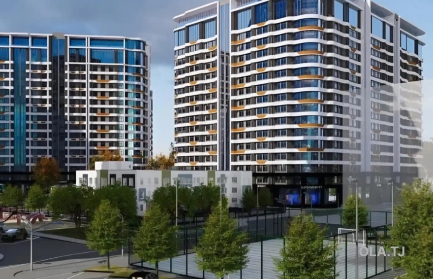 2 комнатная квартира, 3 этаж, 72 м²