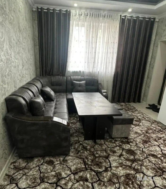 1 комнатная квартира, Цокольный этаж, 48 м²