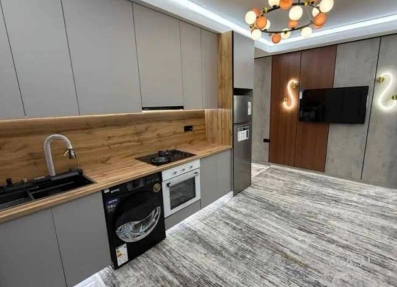 1 комнатная квартира, Цокольный этаж, 41 м²