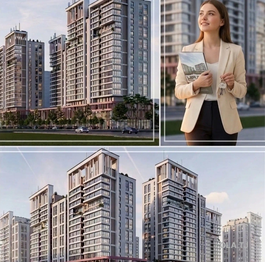 2 комнатная квартира, 13 этаж, 84 м²