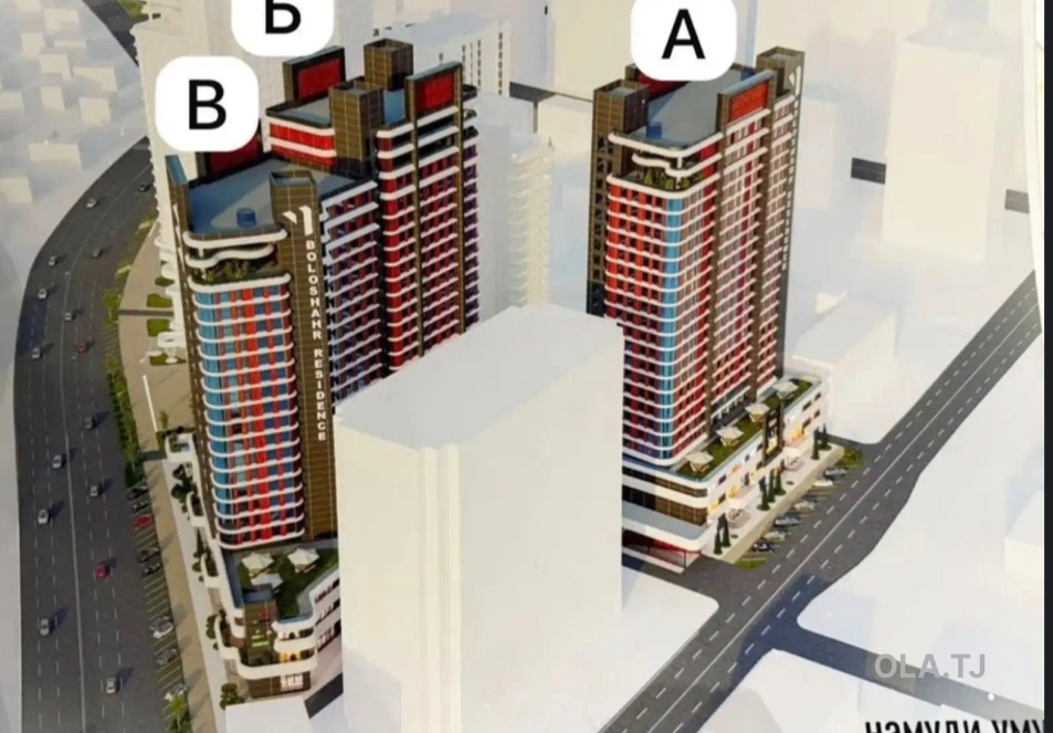 4 комнатная квартира, 10, 107 м²