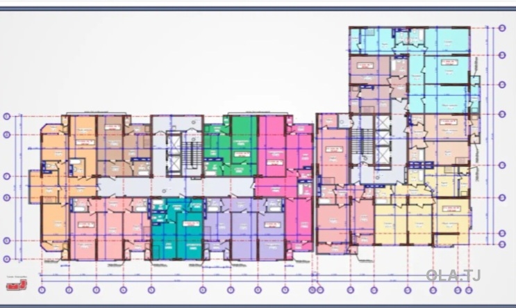 3 комнатная квартира, 4 этаж, 94 м²